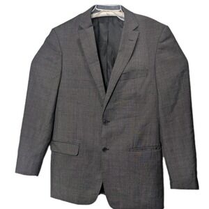 Mantoni Super 140's 100% Virgin Wool Gray Blazer Sport Coat Suit Jacket Itatly